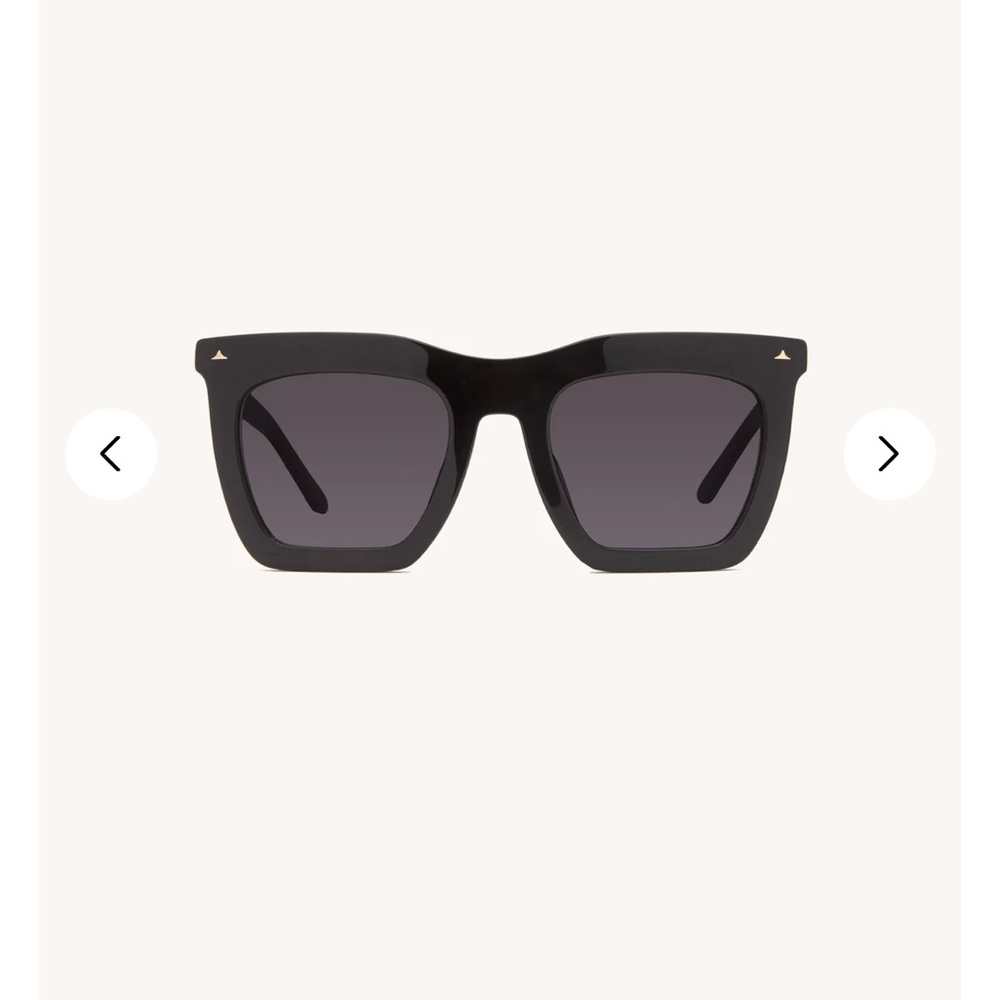 DEZI Sunglasses: Fallback (Black/ Dark Smoke)